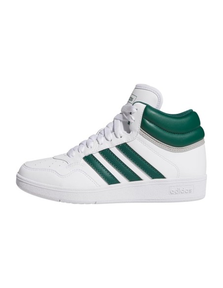 Calzado Basket Adidas HOOPS 4.0 MID J-JI0905-NEGRO-UNISEX JUNIOR