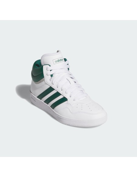 Calzado Basket Adidas HOOPS 4.0 MID J-JI0905-NEGRO-UNISEX JUNIOR