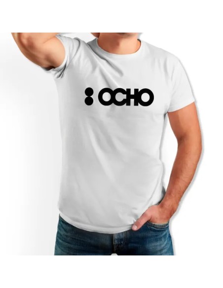 :OCHO CAMISETA :OCHO LOGO B&W MEN