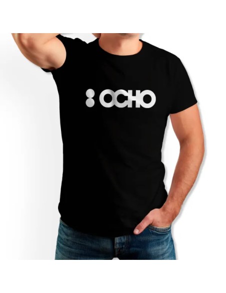 :OCHO CAMISETA :OCHO LOGO B&W MEN