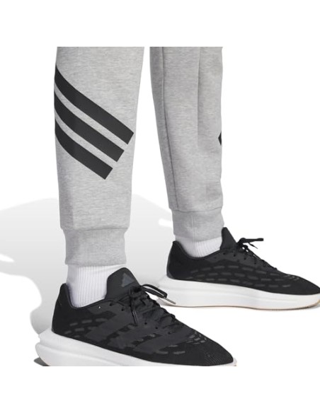Pantalón de chándal Adidas-M FI 3S PT-JD4867 GRIS-HOMBRE