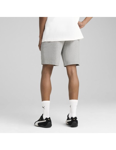 Pantalón corto Puma-ESS ELEVATED Shorts 9 TR-684730-04-GRIS CLARO UNISEX