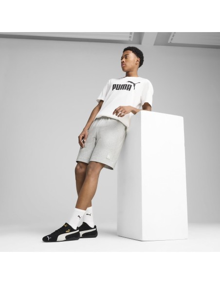 Pantalón corto Puma-ESS ELEVATED Shorts 9 TR-684730-04-GRIS CLARO UNISEX