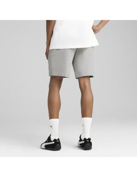 Pantalón corto Puma-ESS ELEVATED Shorts 9 TR-684730-04-GRIS CLARO UNISEX