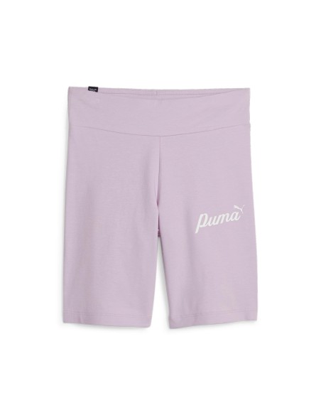 Malla corta PUMA 679412-60-ESS+ BLOSSOM Short Tight G-NIÑA-VIOLETA