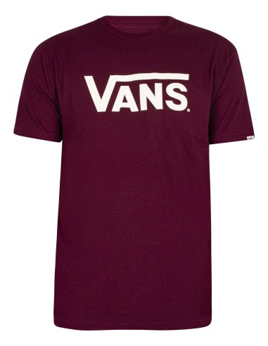 VANS CLASSIC VANS TEE-B BURGUNDY/MARSH