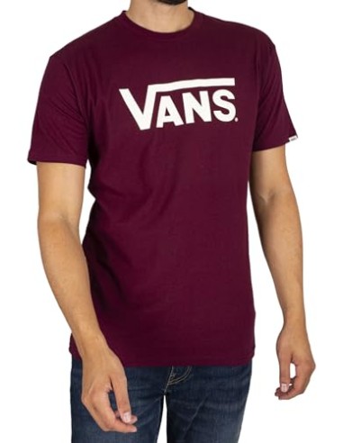 VANS CLASSIC VANS TEE-B BURGUNDY/MARSH