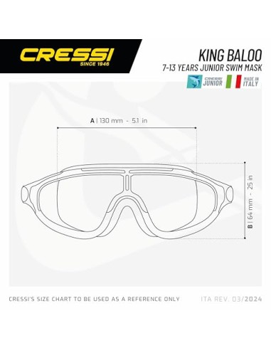 CRESSI KING BALOO COLORES SURTIDOS