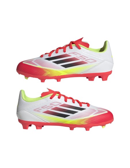 Botas Futbol Adidas F50 LEAGUE FG/MG J-IE3747-NEGRO-UNISEX JUNIOR