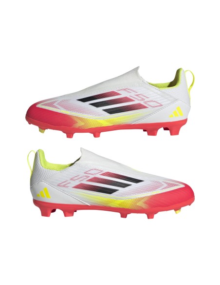 Botas Futbol Adidas F50 LEAGUE FG/MG J-IE3747-NEGRO-UNISEX JUNIOR