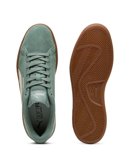 Calzado multideporte Puma-PUMA Smash 3.0-390984-25-VERDE UNISEX