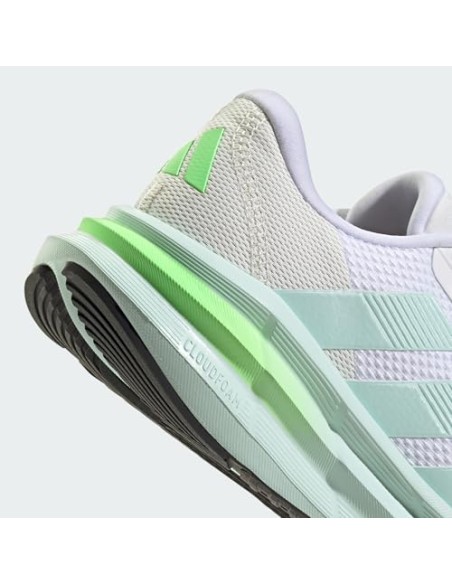 Calzado Running Adidas GALAXY 7 W-JQ2610 BLANCO/ VERDE AGUA-MUJER