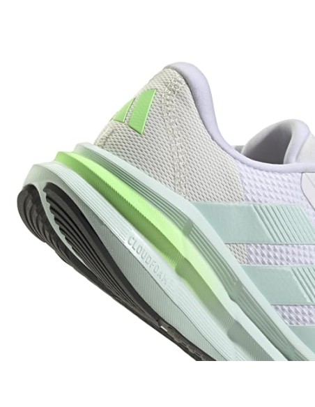 Calzado Running Adidas GALAXY 7 W-JQ2610 BLANCO/ VERDE AGUA-MUJER