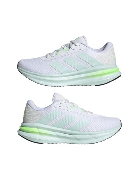 Calzado Running Adidas GALAXY 7 W-JQ2610 BLANCO/ VERDE AGUA-MUJER