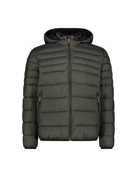 CHAQUETA CMP MEN SNAPS HOOD (W/ RECYCLED PADDING)