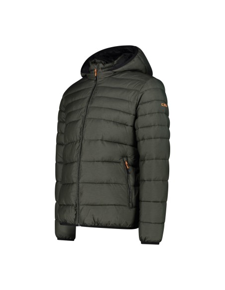 CHAQUETA CMP MEN SNAPS HOOD (W/ RECYCLED PADDING)