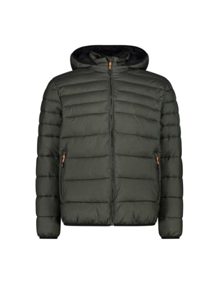 CHAQUETA CMP MEN SNAPS HOOD (W/ RECYCLED PADDING)