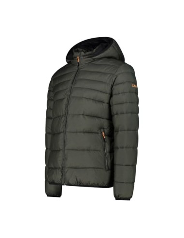 CHAQUETA CMP MEN SNAPS HOOD (W/ RECYCLED PADDING)
