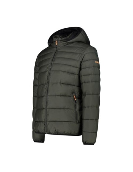 CHAQUETA CMP MEN SNAPS HOOD (W/ RECYCLED PADDING)