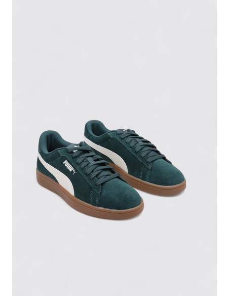 ZAPATILLAS PUMA Smash 3.0 390984-27 VERDE OSCURO/BLANCO UNISEX