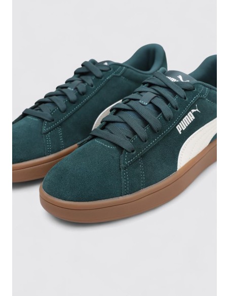 ZAPATILLAS PUMA Smash 3.0 390984-27 VERDE OSCURO/BLANCO UNISEX
