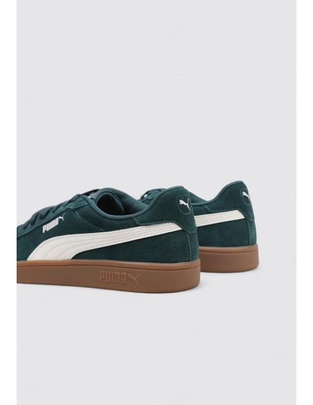ZAPATILLAS PUMA Smash 3.0 390984-27 VERDE OSCURO/BLANCO UNISEX