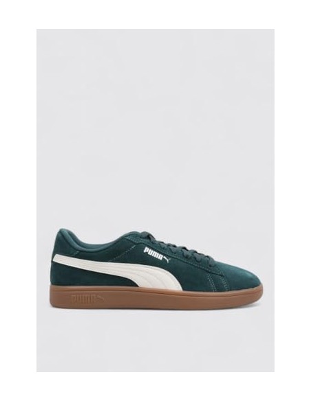 ZAPATILLAS PUMA Smash 3.0 390984-27 VERDE OSCURO/BLANCO UNISEX