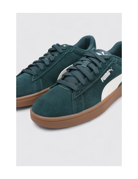 ZAPATILLAS PUMA Smash 3.0 390984-27 VERDE OSCURO/BLANCO UNISEX