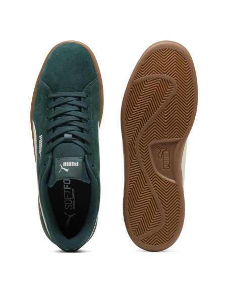 ZAPATILLAS PUMA Smash 3.0 390984-27 VERDE OSCURO/BLANCO UNISEX