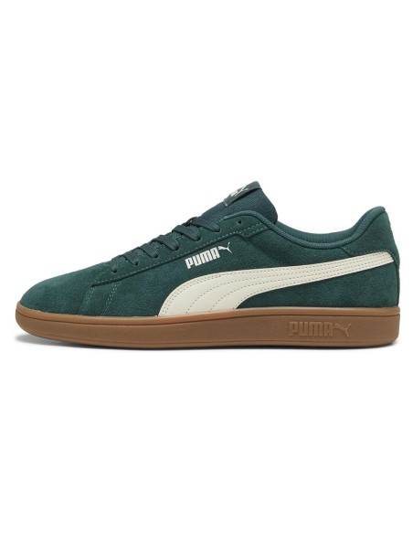 ZAPATILLAS PUMA Smash 3.0 390984-27 VERDE OSCURO/BLANCO UNISEX