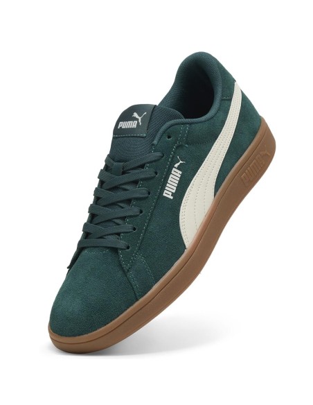 ZAPATILLAS PUMA Smash 3.0 390984-27 VERDE OSCURO/BLANCO UNISEX