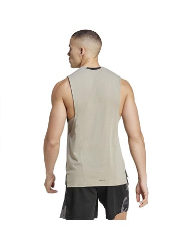 Camiseta de tiras Adidas-D4T TANK-IX9160 GRIS...