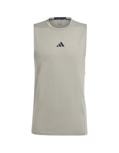 Camiseta de tiras Adidas-D4T TANK-IX9160 GRIS...