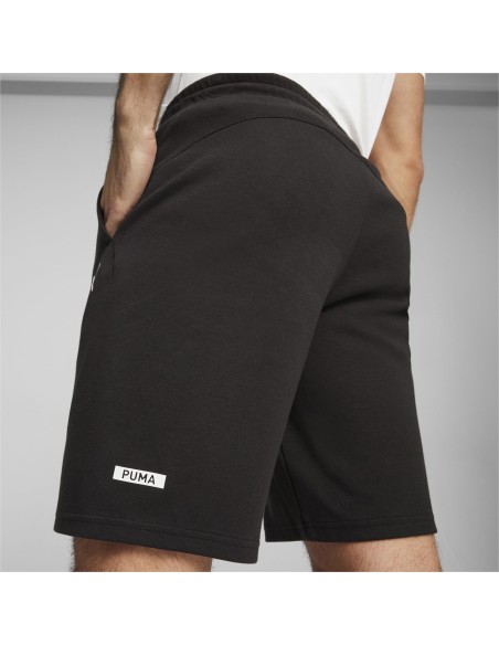 Pantalon corto PUMA 678918-01-RAD/CAL Shorts 9 DK-UNISEX-GRIS