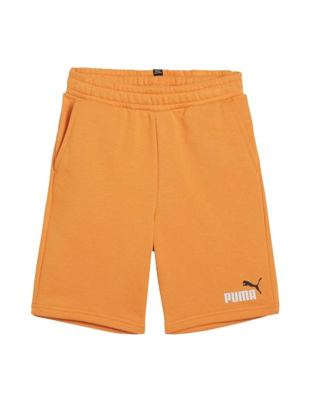 Pantalon corto PUMA 586989-94-ESS+ 2 Col Shorts TR B-UNISEX JUNIOR-VERDE