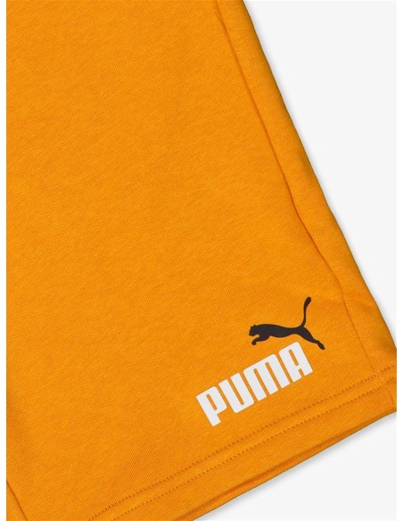 Pantalon corto PUMA 586989-94-ESS+ 2 Col Shorts TR B-UNISEX JUNIOR-VERDE