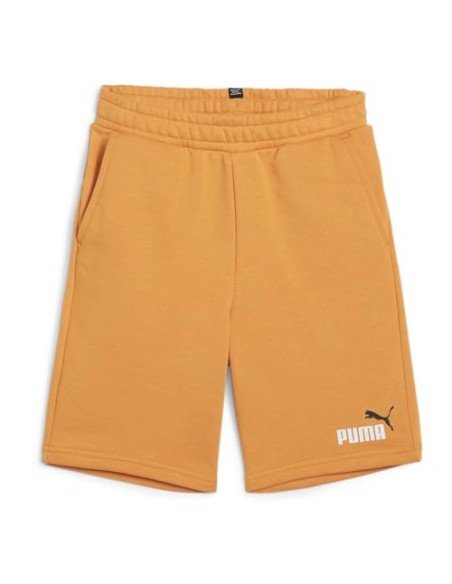 Pantalon corto PUMA 586989-94-ESS+ 2 Col Shorts TR B-UNISEX JUNIOR-VERDE