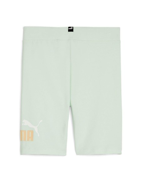 Malla corta PUMA 847457-88-ESS Logo Short Tights G-NIÑA-VERDE