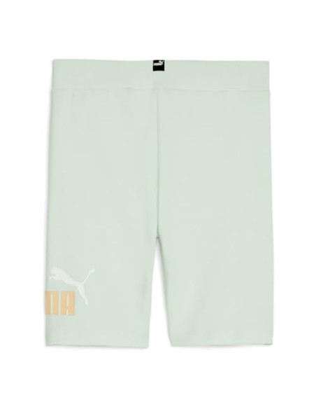 Malla corta PUMA 847457-88-ESS Logo Short Tights G-NIÑA-VERDE