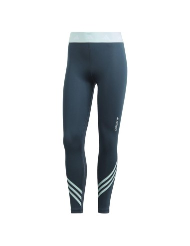 Malla ADIDAS-TF 3S 7/8 T-IJ9315-VERDE-MUJER