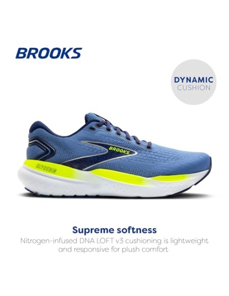 ZAPATILLA BROOKS GLYCERIN 21 1104191D409 BLUE/PEACOAT/NIGHTLIFE MEN
