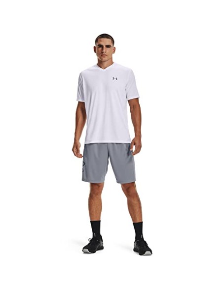 UA PANT.CORTO TECH GRAPHIC