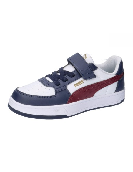 PUMA Calzado multideporte-Puma Caven 2.0 AC+ P-393839-03-BLANCO-ROJO