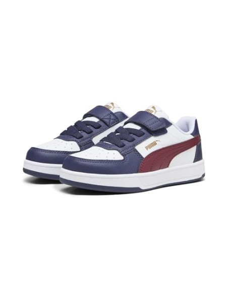 PUMA Calzado multideporte-Puma Caven 2.0 AC+ P-393839-03-BLANCO-ROJO
