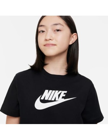 CAMISETA NIKE SPORTSWEAR BIG KIDS (GIRLS) NEGRO...