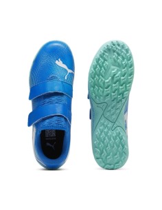 BOTA DE FÚTBOL FUTURE 7 PLAY TT V JR BLUE-MINT (107955-01) 2