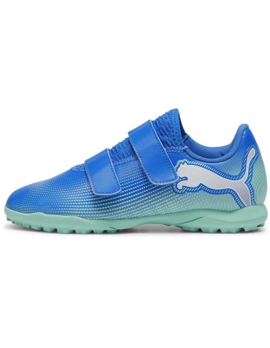 BOTA DE FÚTBOL FUTURE 7 PLAY TT V JR BLUE-MINT...