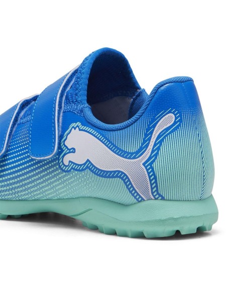 BOTA DE FÚTBOL FUTURE 7 PLAY TT V JR BLUE-MINT (107955-01)