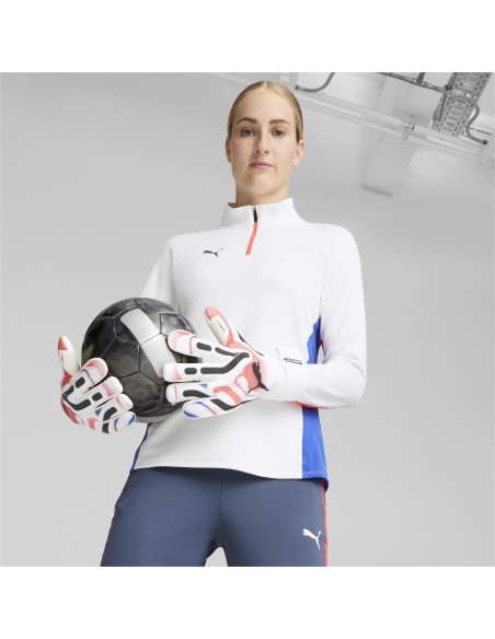 PUMA Guantes portero-PUMA ULTRA Ultimate-041858-01-BLANCO-AZUL
