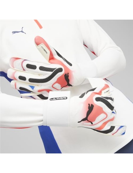 PUMA Guantes portero-PUMA ULTRA Ultimate-041858-01-BLANCO-AZUL